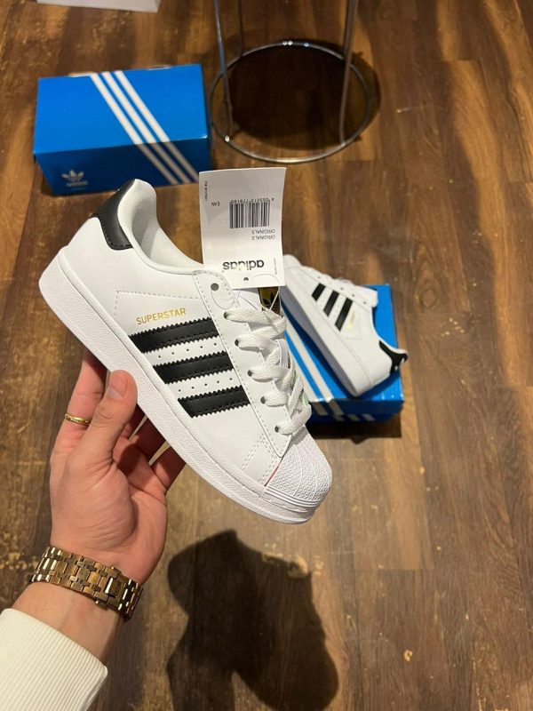 first copy adidas superstar shoes black and white