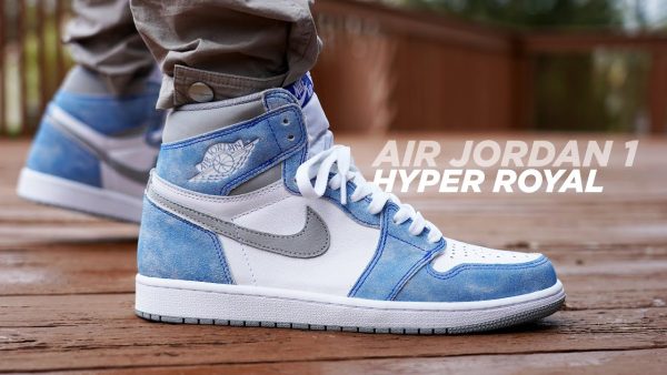 Air Jordan New Sport Hyper Royal Shoes - Image 4