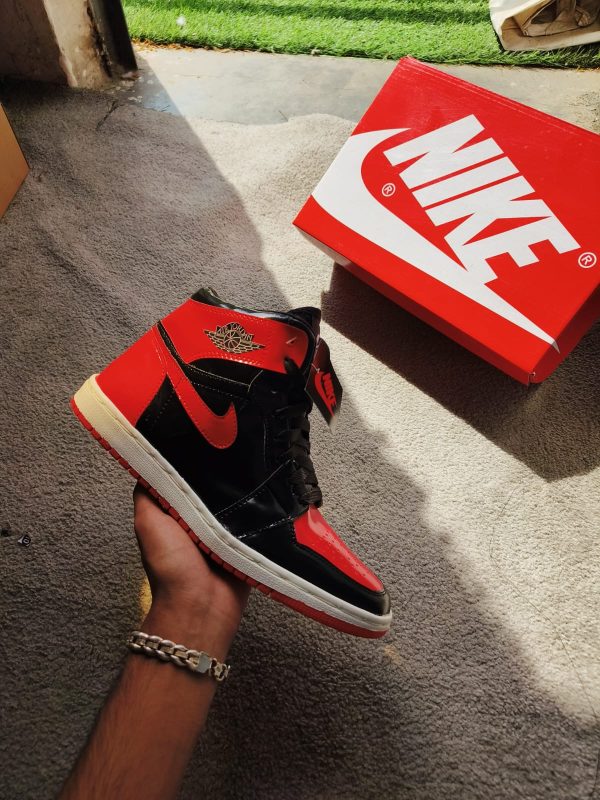 First copy Nike Jordan 1 Lucky red for mens