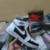 FIRST COPY NIKE JORDAN HIGH BLACK WHITE FOR MEN