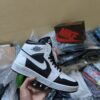 FIRST COPY NIKE JORDAN HIGH BLACK WHITE FOR MEN - Image 2
