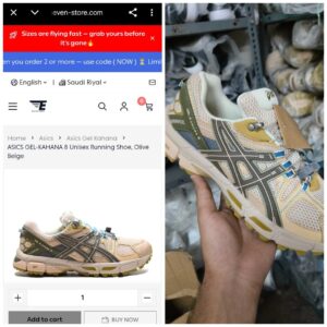 ASICS GEL-KAHANA 8 Unisex Running Shoe, Olive Beige