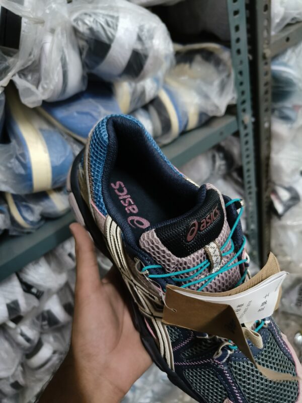 Asics Gel Kahana 8 FL Brown Blue Running Shoes - Image 8