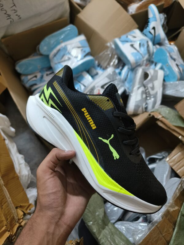 First copy puma sports black shoes