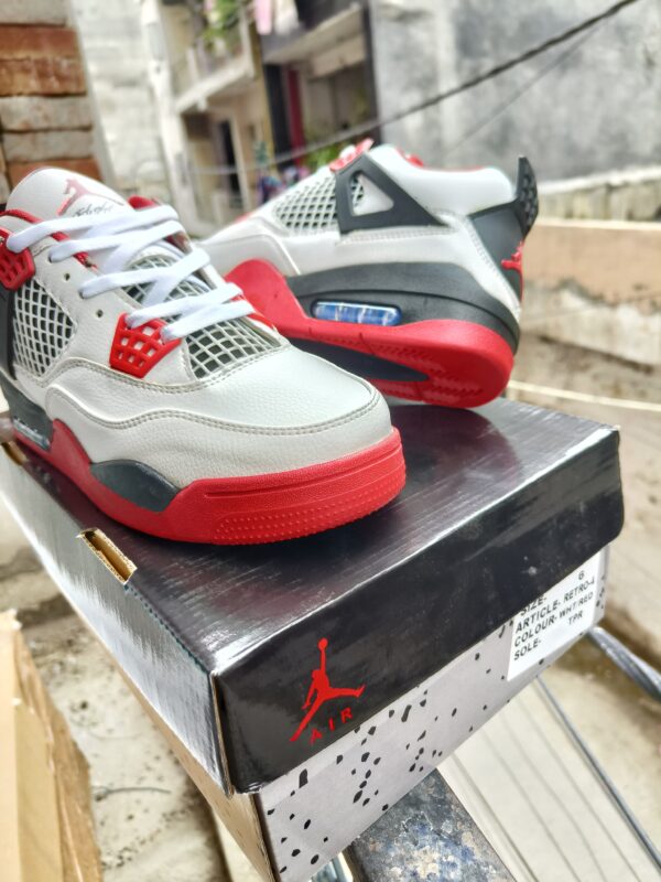 FIRST COPY NIKE JORDAN 4 RED WHITE - Image 2