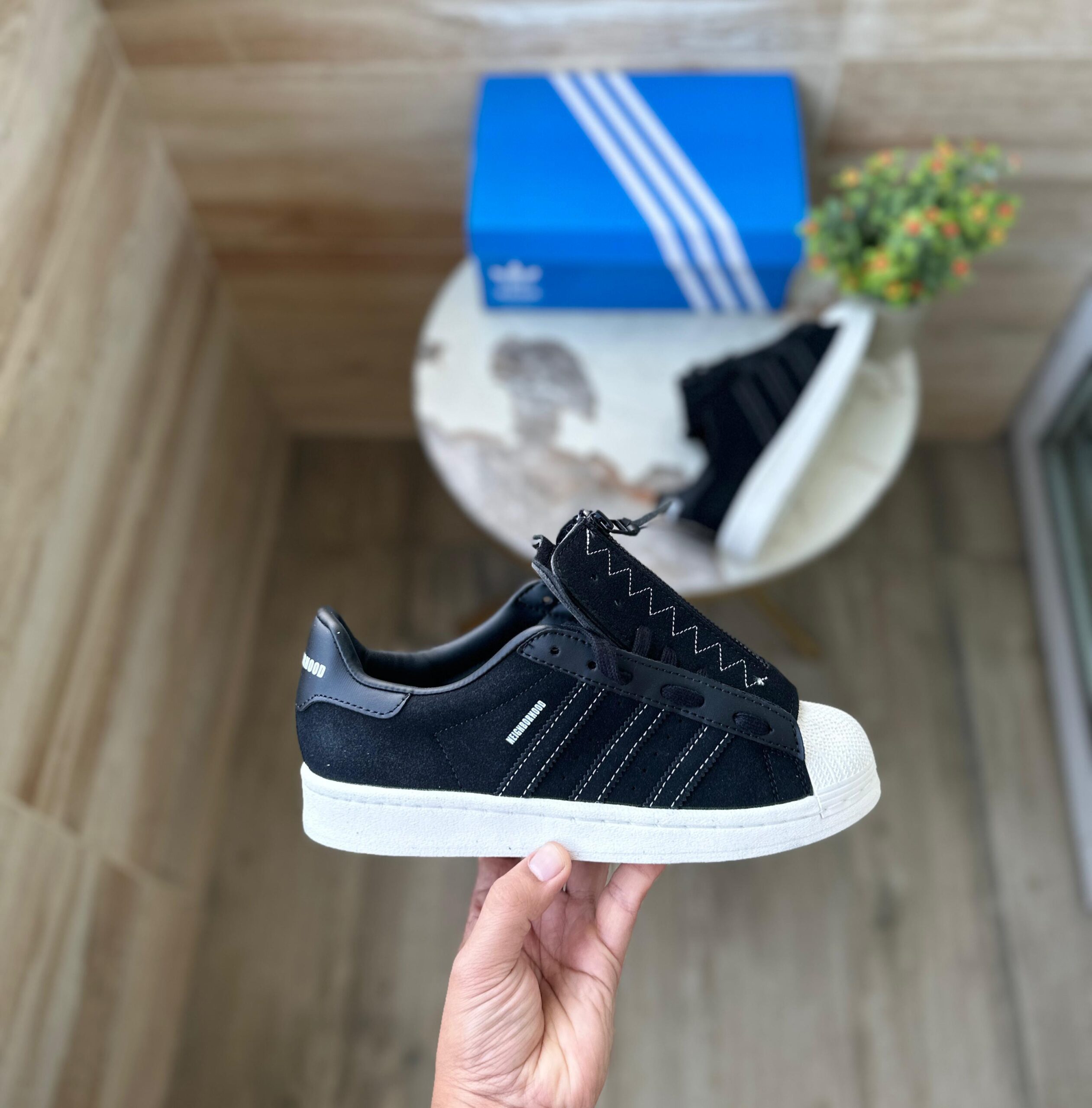 First Copy Adidas Superstar Neighborhood Edition Sneakers - Image 4