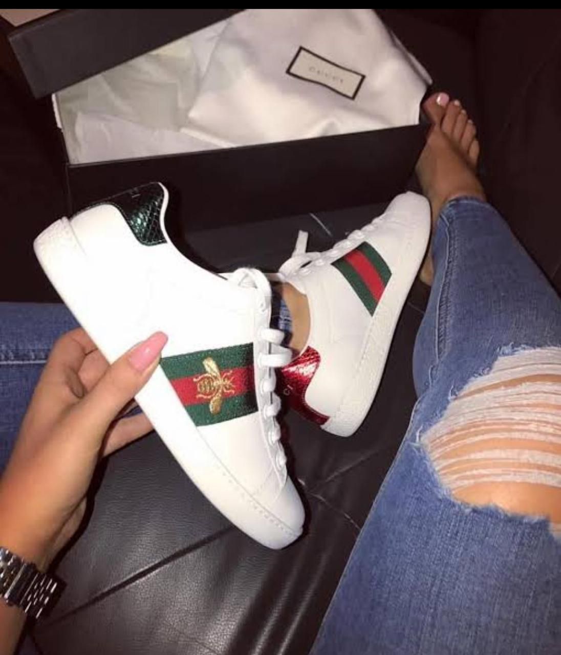 First Copy Gucci Bee Sneakers for Men & Women - Image 3