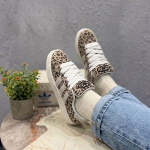 Adidas Originals Campus Leopard Print First Copy Shoes — Women's | COD India