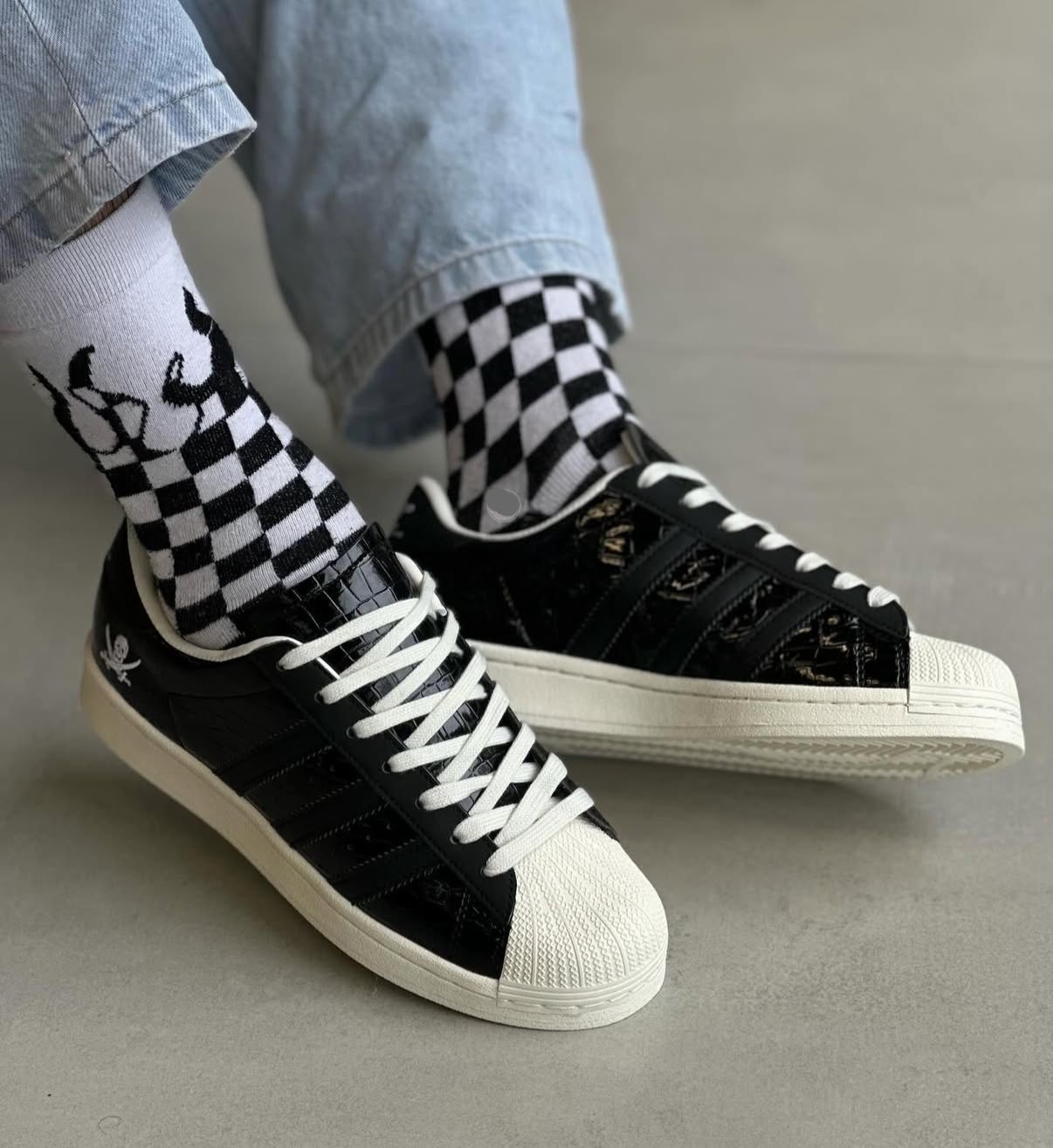 Adidas Originals Superstar Danger First Copy Shoes — Men's | COD India