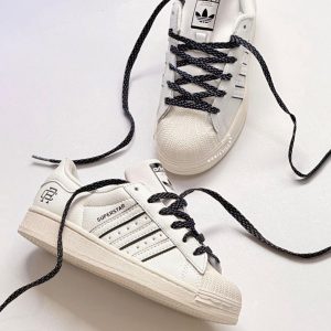 Adidas Originals Superstar Undefeated White Black First Copy Shoes — Men's | COD India