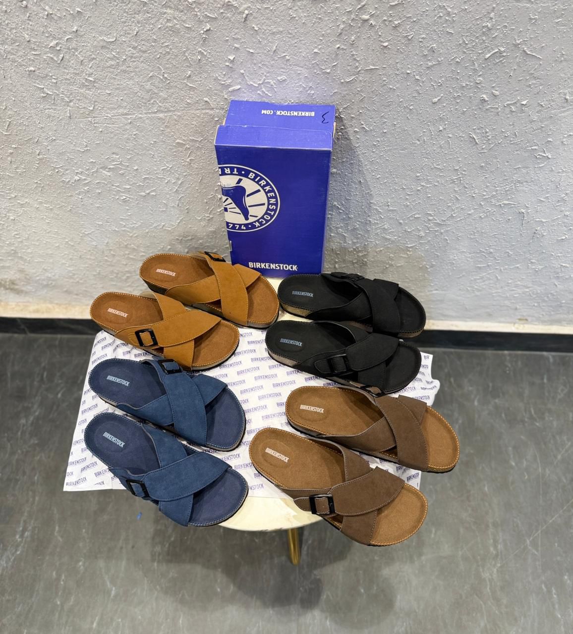 Birkenstock Cross Strap Comfort Soft Sole First Copy — Men's | COD India