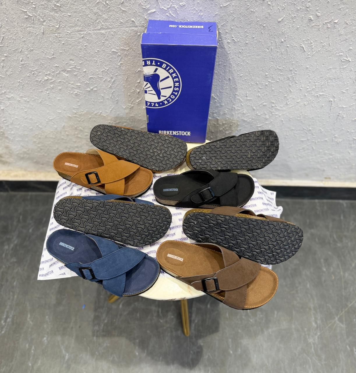 Birkenstock Cross Strap Comfort Soft Sole First Copy — Men's | COD India - Image 3