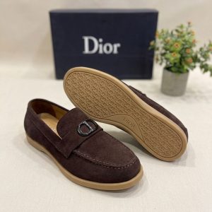 Dior Hybrid Leather Logo Loafer First Copy Shoes — Men's | COD India