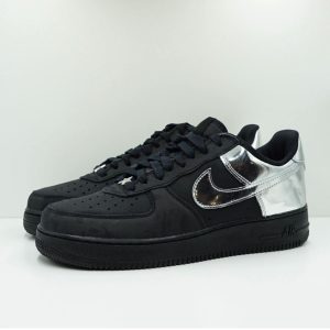 Nike Air Force 1 Metallic Black First Copy Shoes — Men's | COD India