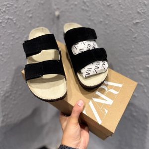 Zara Aesthetic Stitch Mules First Copy Shoes — Men's | COD India