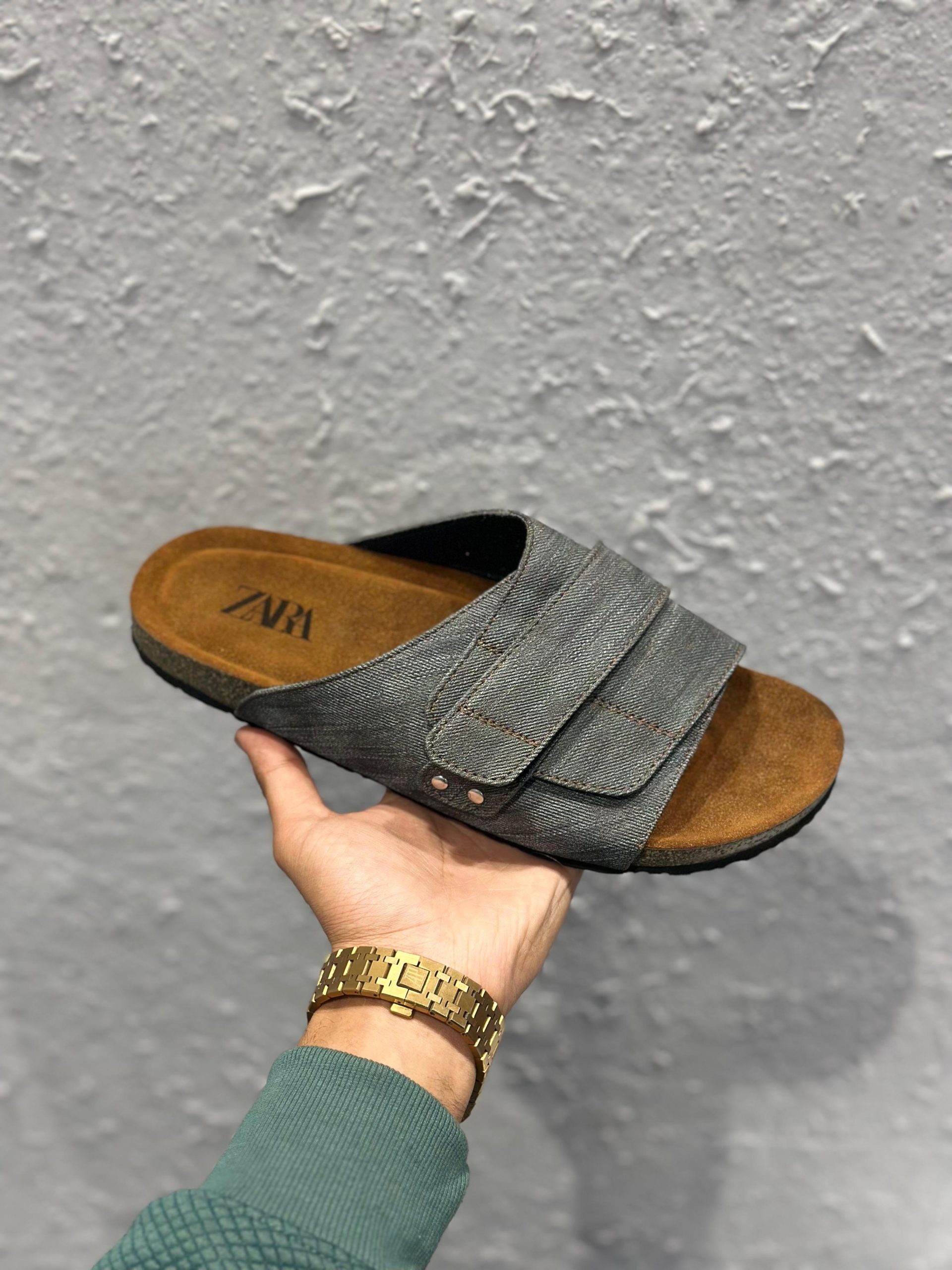 Zara Denim Mules Blue First Copy — Men's | COD India - Image 5