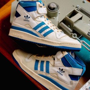 Adidas Forum 84 Mid University Blue First Copy Shoes — Men's | COD India
