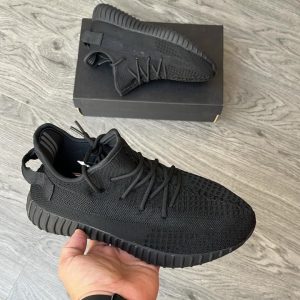 Adidas Yeezy Boost 350 Full Black First Copy Shoes — Men's | COD India