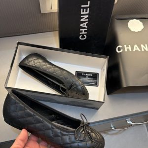 Chanel Ballet Flats Black First Copy — Women's | COD India