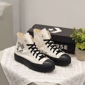 Converse Chuck 70 Art White Black First Copy Shoes — Men's | COD India