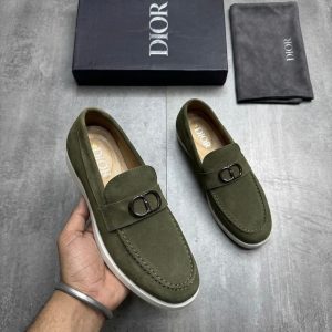 Dior Premium Formal Shoes Green First Copy — Men's | COD India