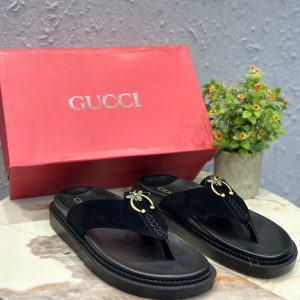 Gucci Slippers Black First Copy — Men's | COD India