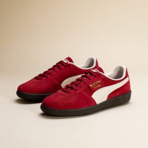 Puma Palermo Red First Copy Shoes — Men's | COD India