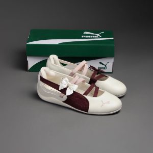 Puma Speedcat Ballet White Wine First Copy Shoes — Women's | COD India