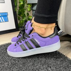 Adidas Originals Campus Purple First Copy Shoes — Women's