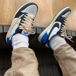 Air Jordan 1 Retro Travis Scott Fragment First Copy Shoes — Men's | COD India