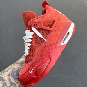 Air Jordans Retro 4 Nigel Sylvester First Copy Shoes — Men's