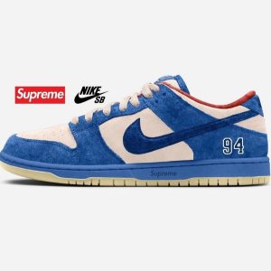 Nike SB Dunk Supreme 84 Blue First Copy Shoes — Men's