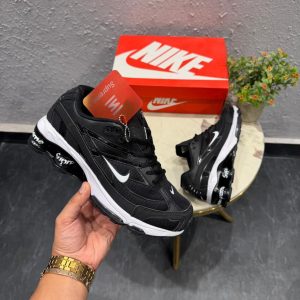 Nike Shox 2025 Black White Supreme First Copy Shoes — Men's | COD India