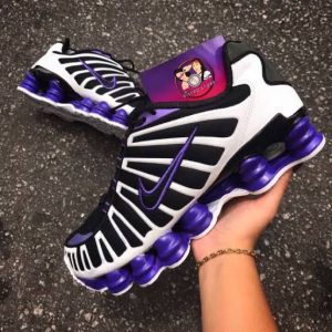 Nike Shox TL Purple White Black First Copy Shoes — Men's | COD India