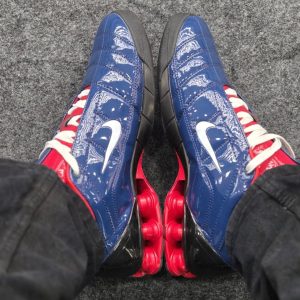 Nike Total 90 Blue Red Amsterdam First Copy Shoes — Men's