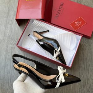 Valentino Bow Heels Black First Copy — Women's | COD India