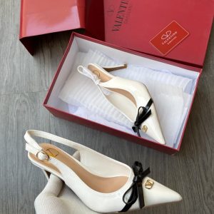 Valentino Bow Heels White First Copy — Women's | COD India