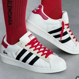 Adidas Originals Superstar Stussy First Copy Shoe — Men's