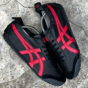 Asics Tiger Black Red — Men's
