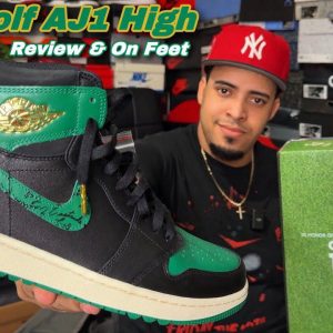 Air Jordan Retro 1 Mid Best Golf First Copy Shoe — Men's