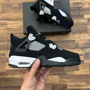 Jordan Retro 4 White Thunder First Copy Shoe — Women's