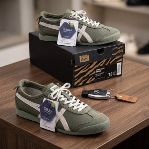 Onitsuka Tiger Mexico 66 Olive Green — Men's