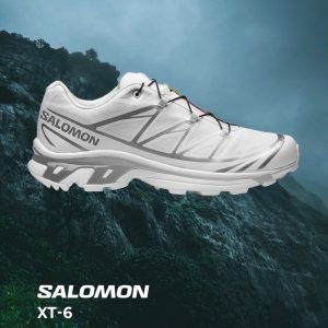 Salomon XT-6 Lab White Silver First Copy Shoes India