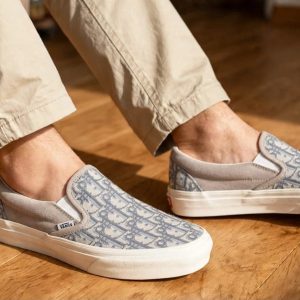 Vans CHECKBOARD SLIPON X DIOR men Shoe Photo 1