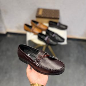 Louis Vuitton Classic Moccasin Loafers Leather men Shoe Photo 1