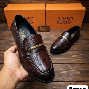 Rosso Brunello Classic Sneakers men Shoe Photo 1