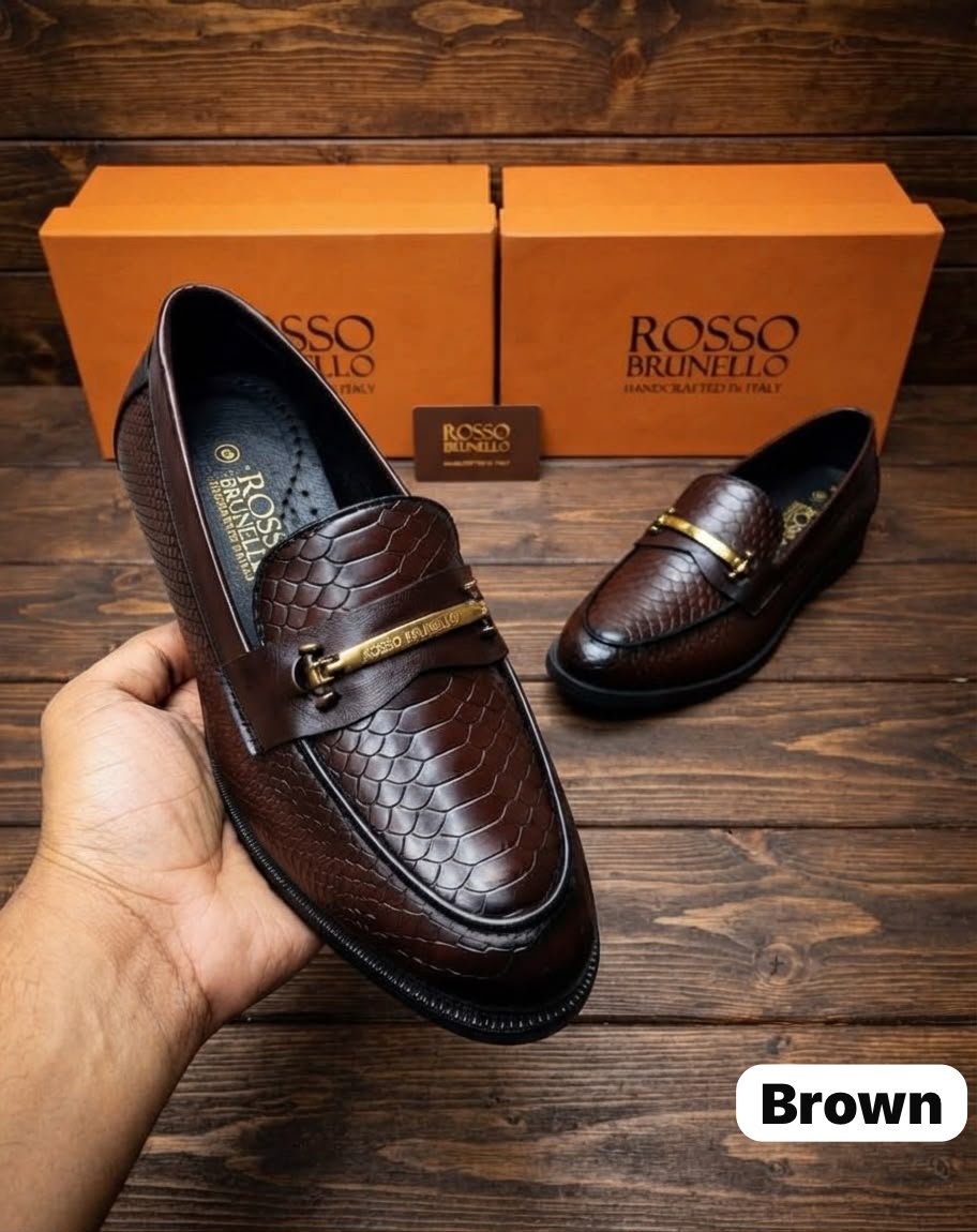 Rosso Brunello Classic Sneakers men Shoe Photo 1