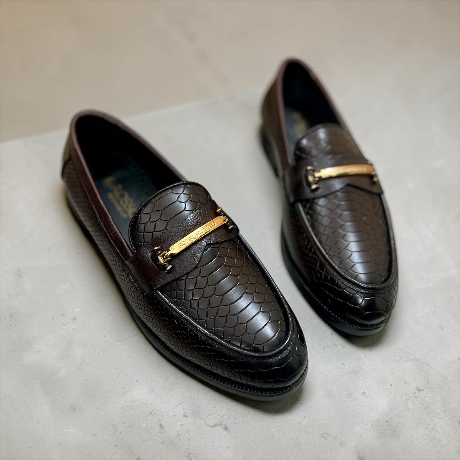 Rosso Brunello Classic Sneakers men Shoe Photo 6