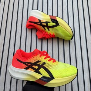 Asics Metaspeed FF Turbo Plus Neon Yellow First Copy Shoe — Men's