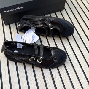 Onitsuka Tiger Mexico 66 Ballet Mary Jane Black — Women's